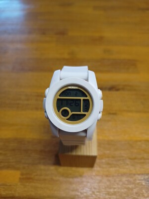 Nixon Digitaluhr Alt Nixon Digital Uhr, The Unit 40, Weiss, Neue