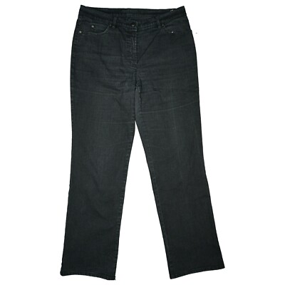 GERRY WEBER Romy Damen Stretch Jeans Hose Straight high Rise 44