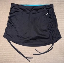 Medium blue gray Champion tennis skirt with built in shorts key pocket