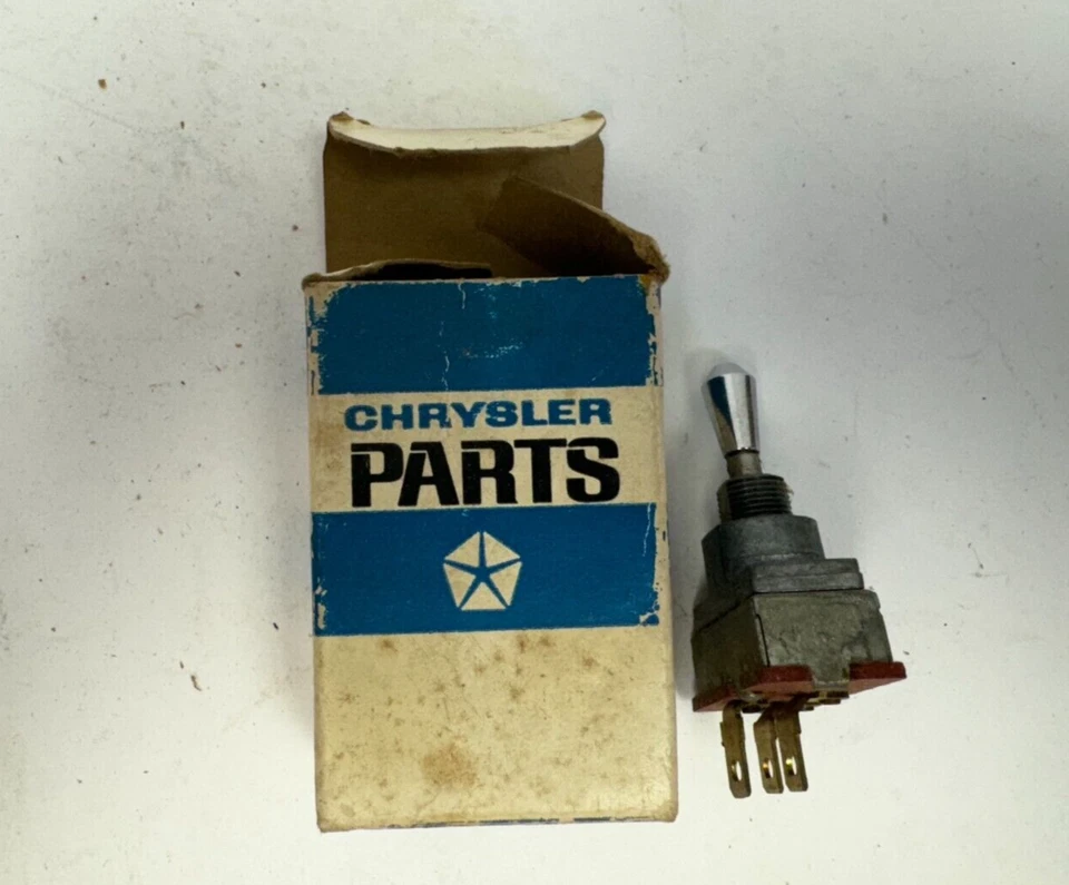Interruptor descongelador trasero Plymouth Duster Valiant Dodge Dart 1967-1976 2820455 nuevo en stock Foto 3 de 4
