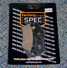 Factory Spec brand Front Brake Pads Honda Kawasaki Suzuki Yamaha MX FS-437