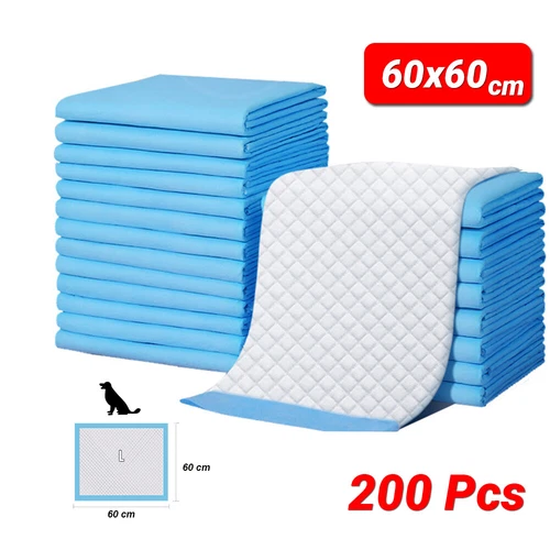 60x90cm 60x60cm XL/L Puppy Dog Training Pads Pet Toilet Pee Pads Mat Absorbent - Picture 12 of 22
