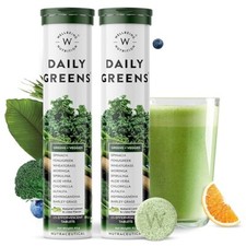Wellbeing Nutrition Daily Greens | Wholefood Multivitamins with Vitamin C SF