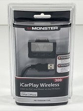 Monster ICarPlay Wireless 300 FM Transmitter New