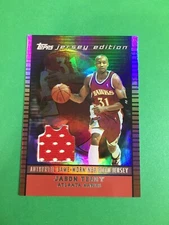 F146,317  2002-03 Topps Jersey Edition #JEJAT Jason Terry HAWKS