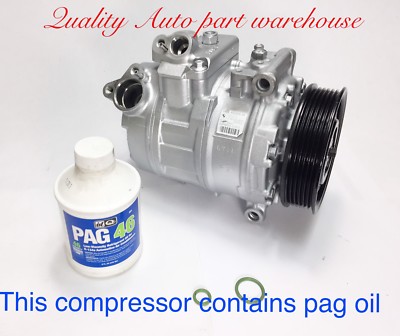 2006-2013 BMW 128 328 525 528 (3.0L ONLY) USA OEM REMAN. AC COMPRESSOR W/ WRTY