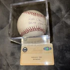 Robinson Cano Signed Game Used Baseball 2006 COA Steiner