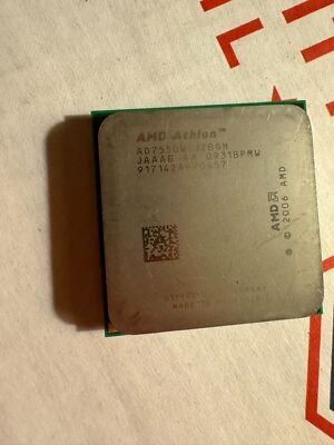 AMD Athlon X2 7550 AD7550WCJ2BGH CPU 2.5GHz Dual-Core CPU Processor Socket AM2