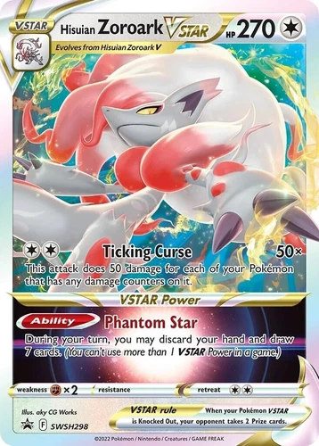 Hisuian Zoroark VSTAR SWSH298 SWSH: Sword & Shield Promo Cards