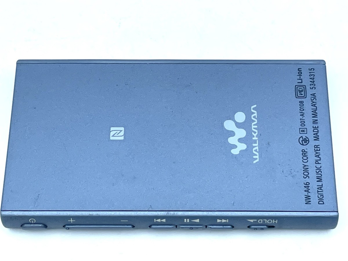 SONY Walkman 32GB NW-A46 Blue Audio Player Hi-Res Bluetooth SONY Walkman 32GB NW-A46 Blue Audio Player Hi-Res Bluetooth