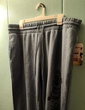 Womens Blue Scooby Doo Joggers Sweat Pants Sweats XL - Extra Large