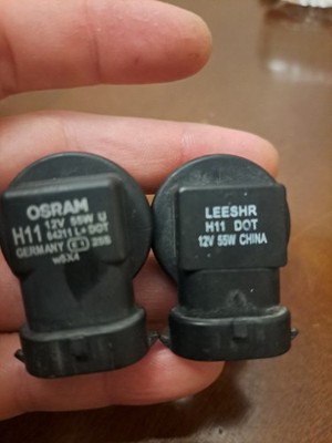 2x H11 55W 12V Low-Beam Headlight/Fog/Driving Car Bulb