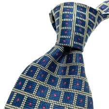 Burberry vintage red diamond tie