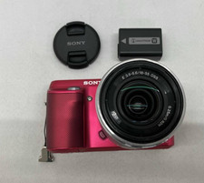 SONY NEX-F3 Full HD Mirroless Digital Camera 16.1MP AVCHD Pink Japan
