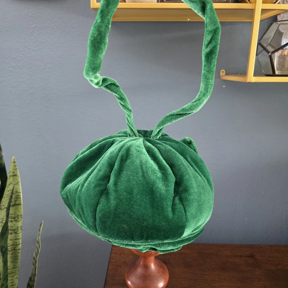 Elope Grasshopper A Bugs Life Velvet Big Eyes Youth Childs Dress up Hat Costume - Image 3 of 4