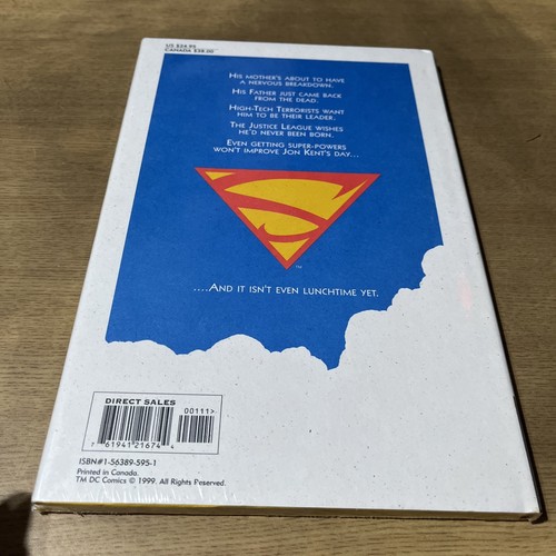 Elseworld DC Comics Son of Superman 1999 copertina rigida Howard Chaykin sigillato - Foto 5 di 5