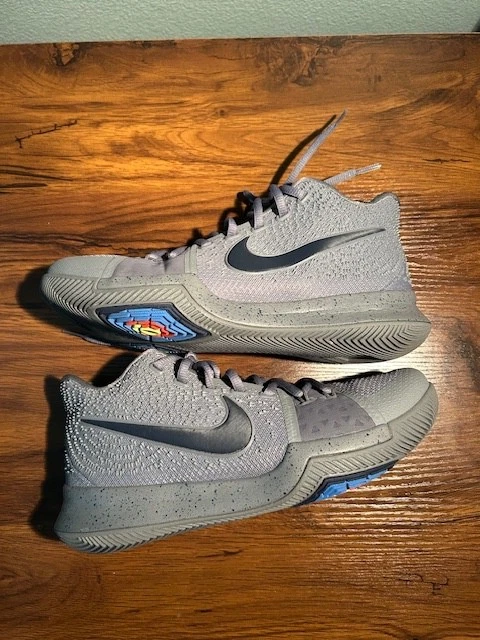 Nike Kyrie 3 EP Cool Grey for Sale | Authenticity Guaranteed | eBay