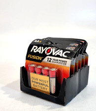 Rayovac Fusion AA Alkaline Batteries 24 Pack 6x4