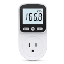 Upgraded Watt Meter Power Meter Plug Home Energy Monitor Electricity Usage Mo...