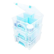 6990RH-AMZ Super Satchel Double Deep Compartment - Art Storage with 8 Removab...