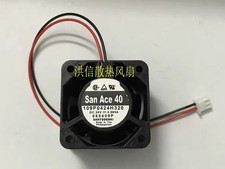 Sanyo 109P0424H320 4028 DC24V 0.095A 4CM 2-Pin Dual Ball Inverter Cooling Fan