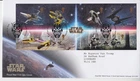 GB ROYAL MAIL FDC FIRST DAY COVER 2019 STAR WARS STAMP SHEET MAULDEN PMK
