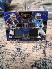 2025 Panini Select - Multiverse Rico Dowdle #MVJ-RDE Blue Prizm (MEM)