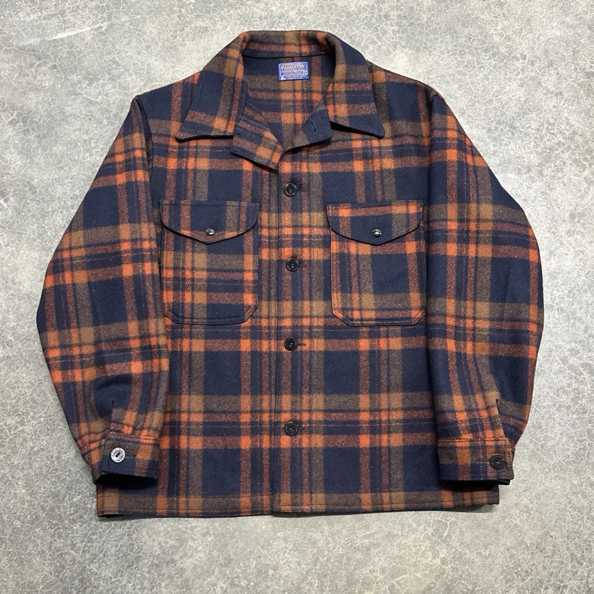 Pendleton Plaid Jacket In Vintage Outerwear Coats & Jackets For