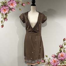 Clearance!!! Embroidered v-neck dress