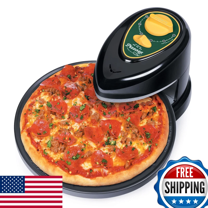 Presto 03434 Pizzaz Plus Rotating Oven - 12-Inch Countertop Pizza Oven Nonstick
Opens in a new windo
