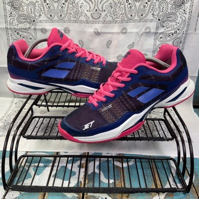 Babolat Jet Mach II Matryx All Court Tennis/Pickleball Pink/Blue Womans 9.5