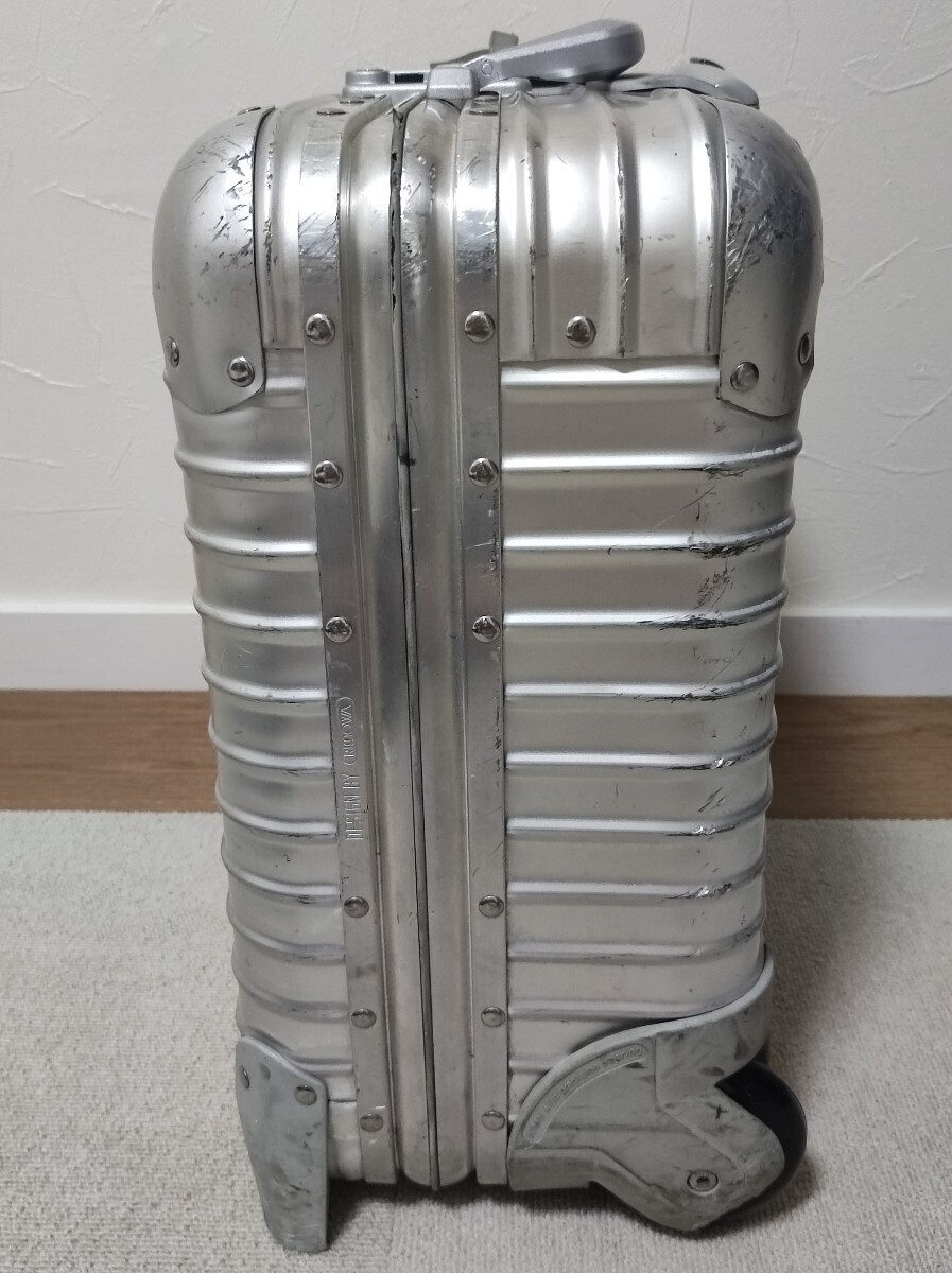 Rimowa Topas Business Trolley Silver 2-wheels Carry Case Suitcase