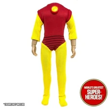 Mego Iron Man Outfit Bodysuit Repro For 8” Figure WGSH Custom Parts Lot