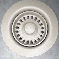 BLANCO 441322 Matte Truffle Basket Strainer Kitchen Sink Drain Assembly New