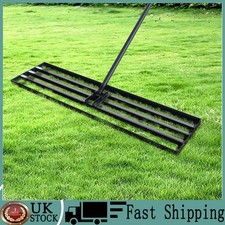 Lawn Leveller Levelling Rake Lute adjustable Handle Soil Lawn Levelling Tool