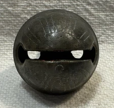 Vtg Antique Brass #2 Sleigh Bell Petal Design Jingle Bells-Christmas