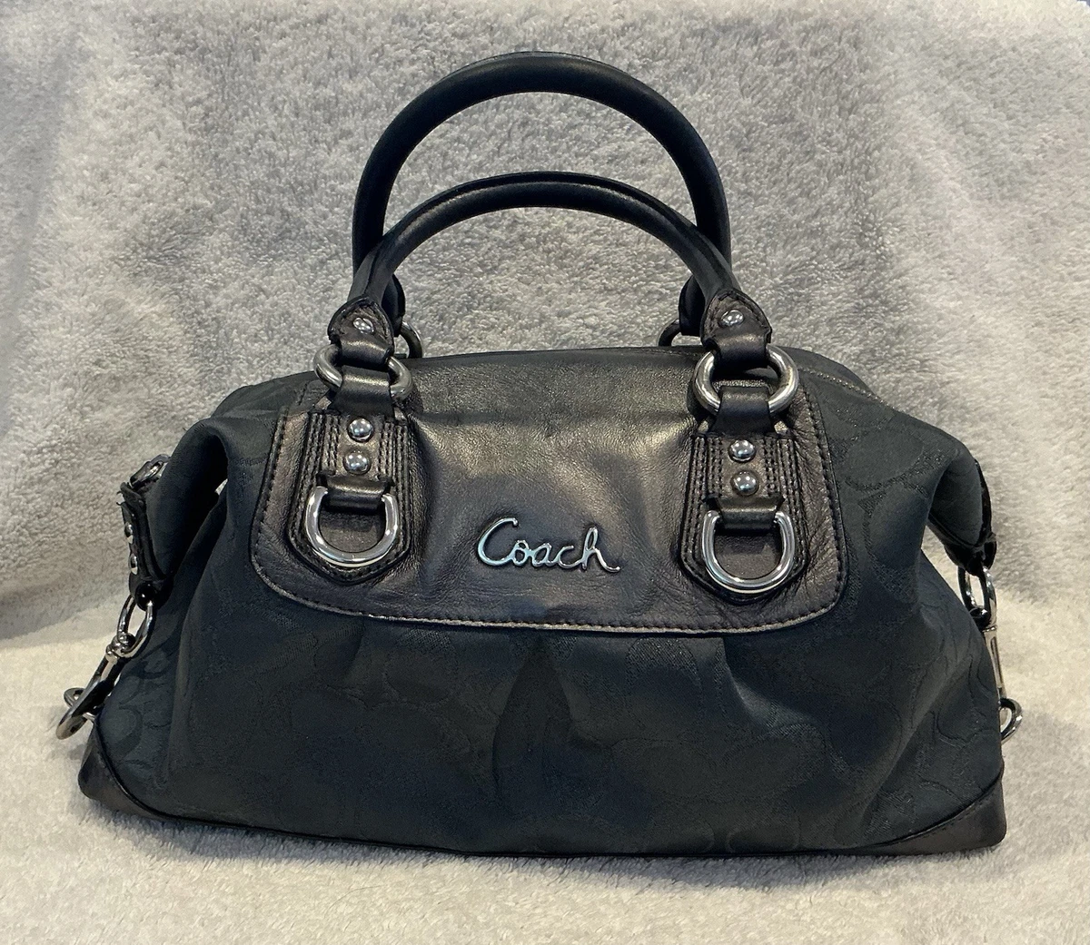 Coach Ashley Satchel/Top Handle Bag Black Bags & Handbags for