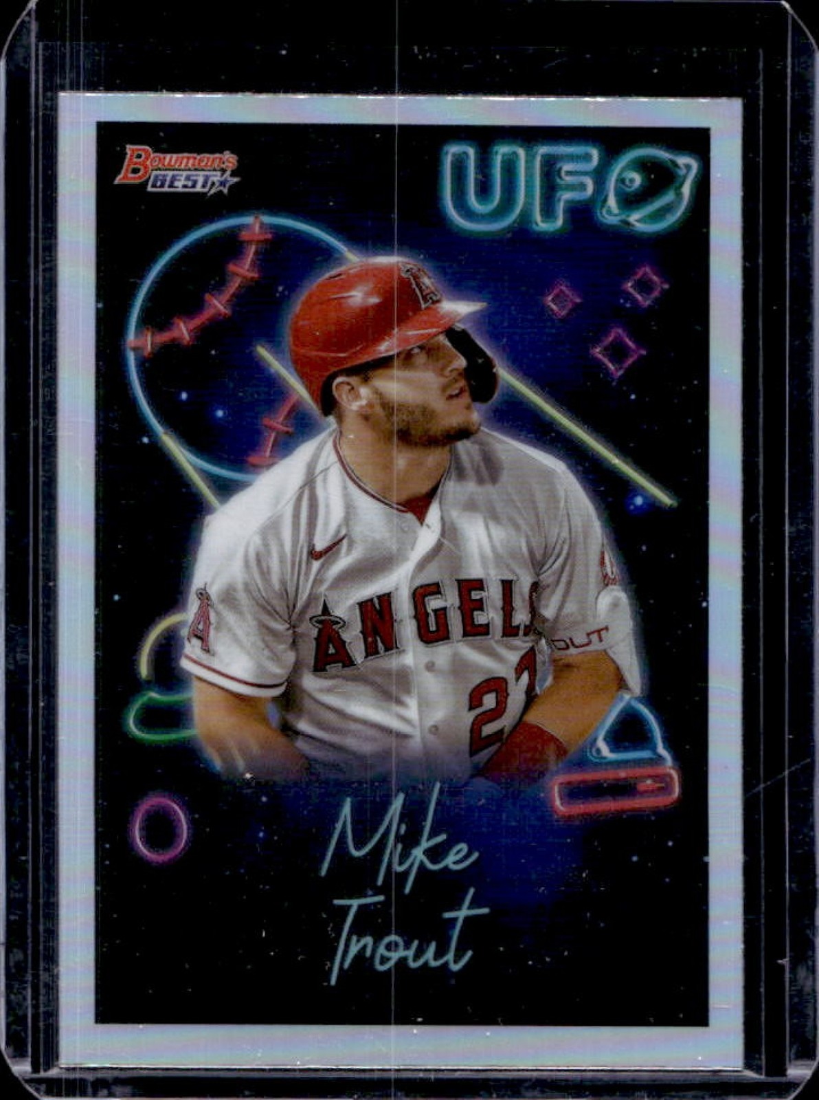 2022 Bowman's Best Mike Trout UFO #UFO-1 Angels