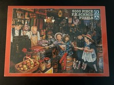 VINTAGE F.X. Schmid 5000 Piece Puzzle, Lucky Marbles - Sealed
