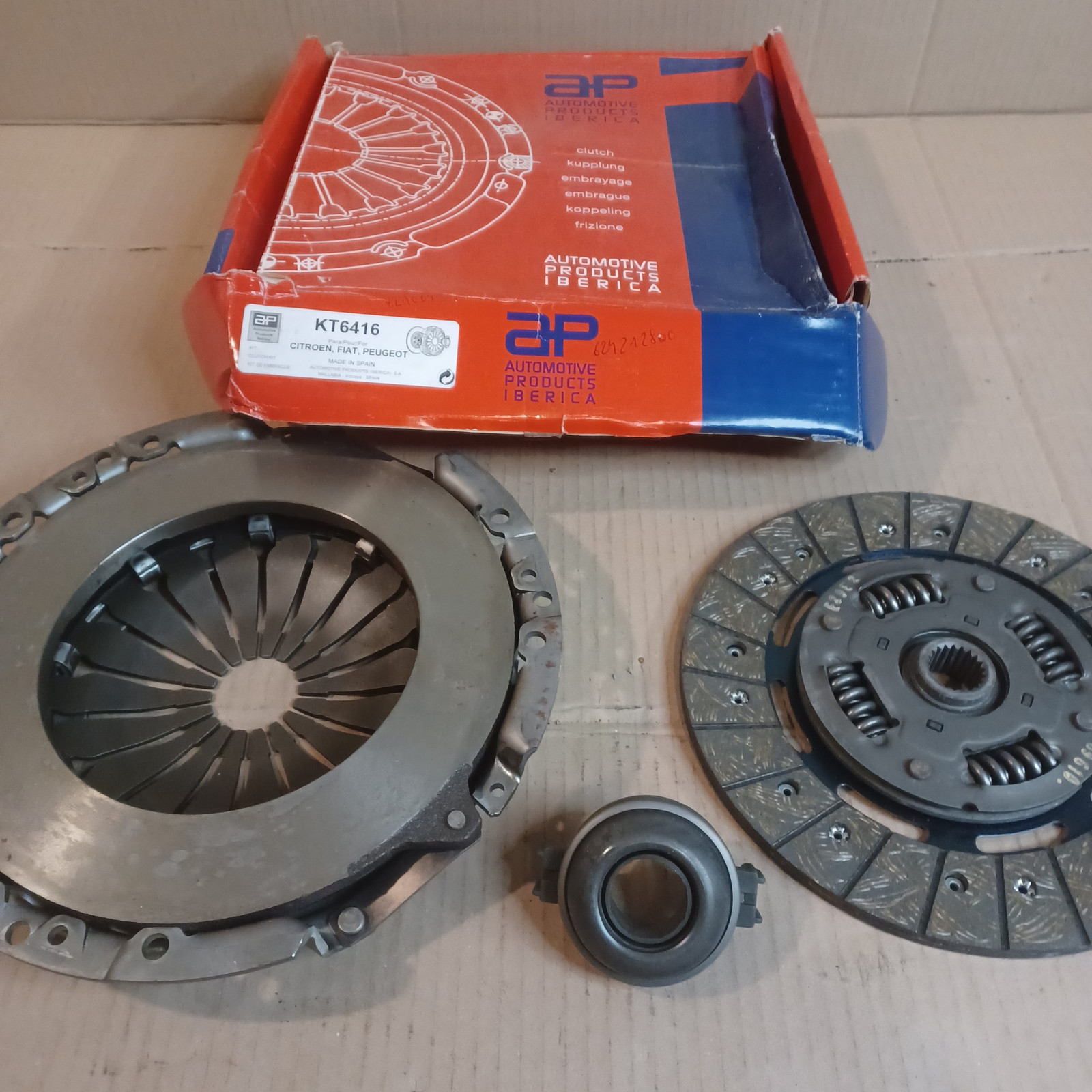 Kit embrayage 3 pièces 2.0 TCT et 2.1 TD mécanisme disque butée pour 806 et Jumpy