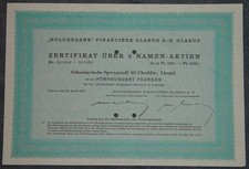 Holderbank Financiere Glarus A.-G. 1964 500 CHF