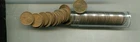 1918 D LINCOLN HEAD PENNY 50 COIN ROLL VG - VF 7691T
