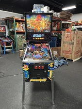 1992 DOCTOR WHO PINBALL MACHINE  PROFESSIONAL TECHS PLAYS GREAT LEDS