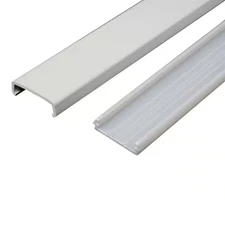 Wiremold Non-Metallic PVC Raceway 5 Ft. Wire Channel, White