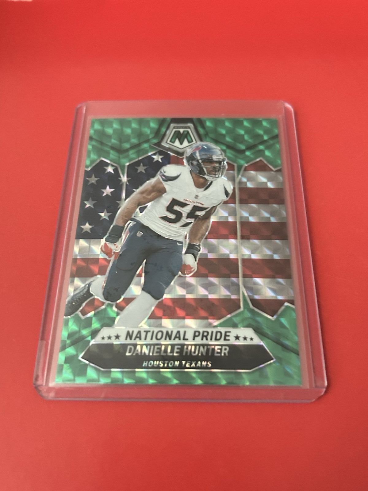 2024 Panini Mosaic - National Pride Green Mosaic Prizm #270 Danielle Hunter