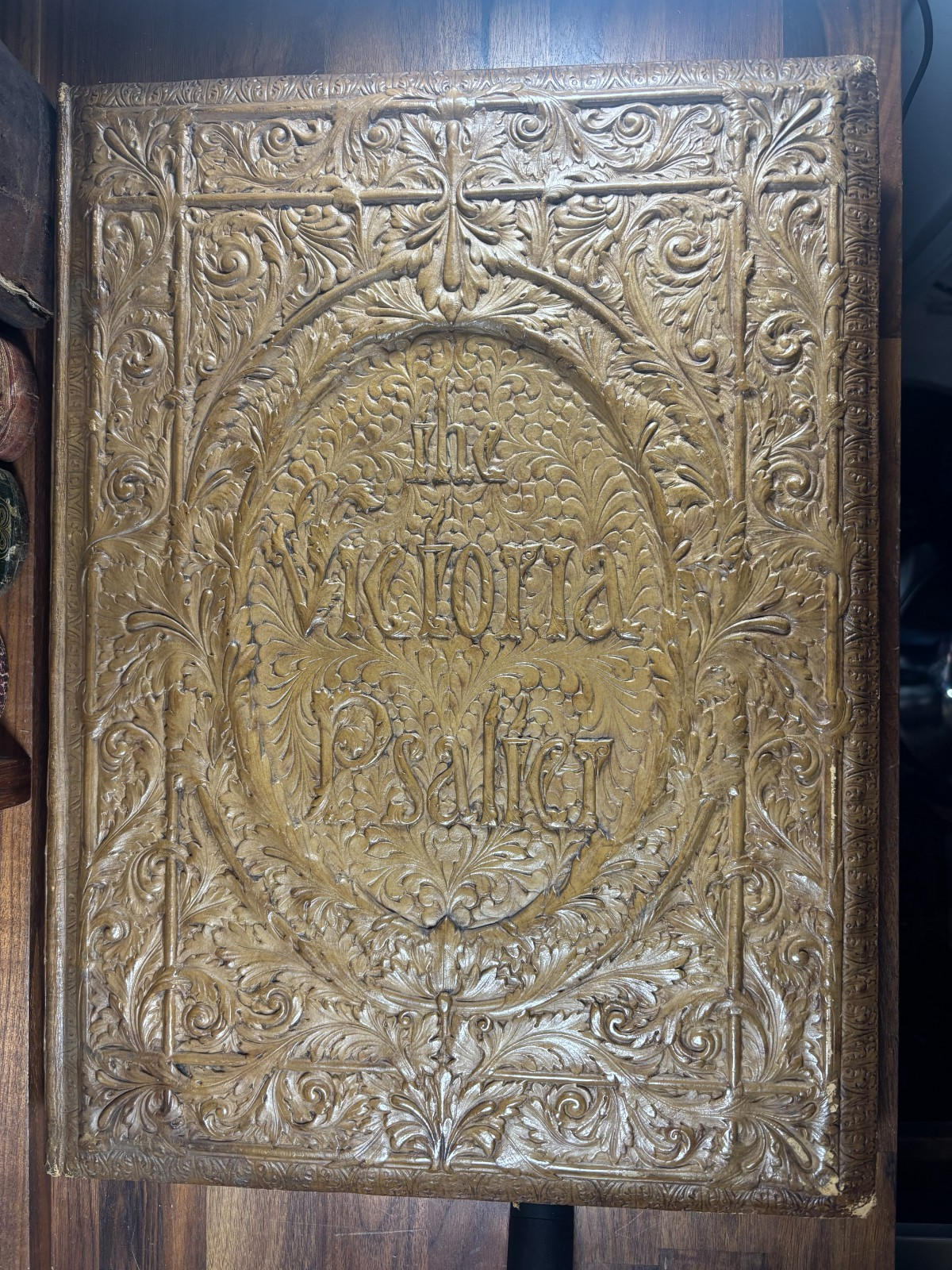 Owen Jones' Victoria Psalter W/ Original Relievo Binding Printed 1861