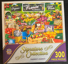 Master Pieces Signature Collection 300 Lg Pc Puzzle Farmer s Market 21x15in