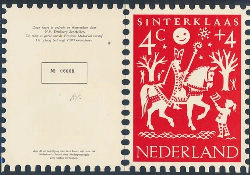 XE63268 Netherlands 1961 child welfare FDC used