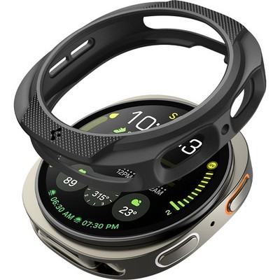 Hülle für Galaxy Watch 8 40 mm Spigen Case Cover Schutz Hülle Etui Hülle Schwarz