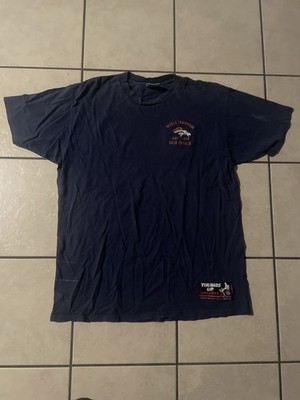 Denver Broncos T Shirt Vintage 90's Super Bowl Champs Mike Utley Thumbs Up Sz XL